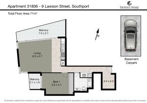 Property Sphere Real State Services | Southport & Labrador QLD 31806, 9 Lawson Street Southport Qld 4215 Floorplan