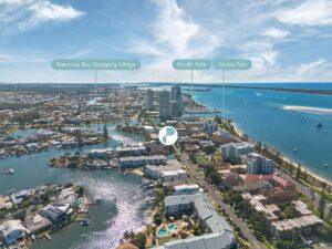 Property Sphere Real State Services Arundel, QLD 4214 8 22 Back St Drone (2)